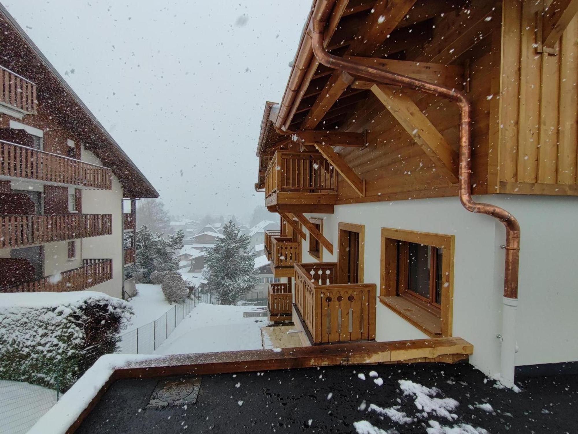 Appartement Familial Neuf Pres Du Village, 3 Chambres, Balcon Sud, Parking, Proche Ski-Bus, Samoens - Fr-1-642-80 Exterior photo